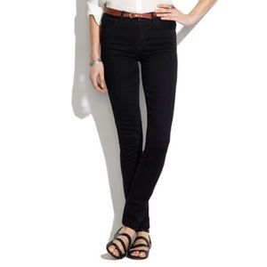 Madewell Skinny Skinny High Riser Jeans (Black)