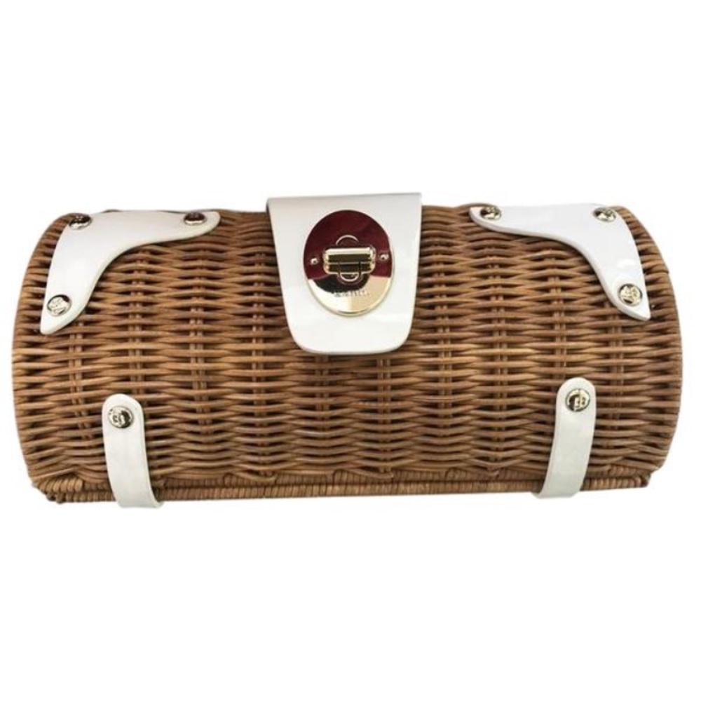 Kate Spade Wicker Clutch