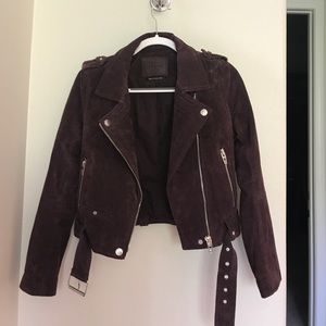 Suede Moto jacket