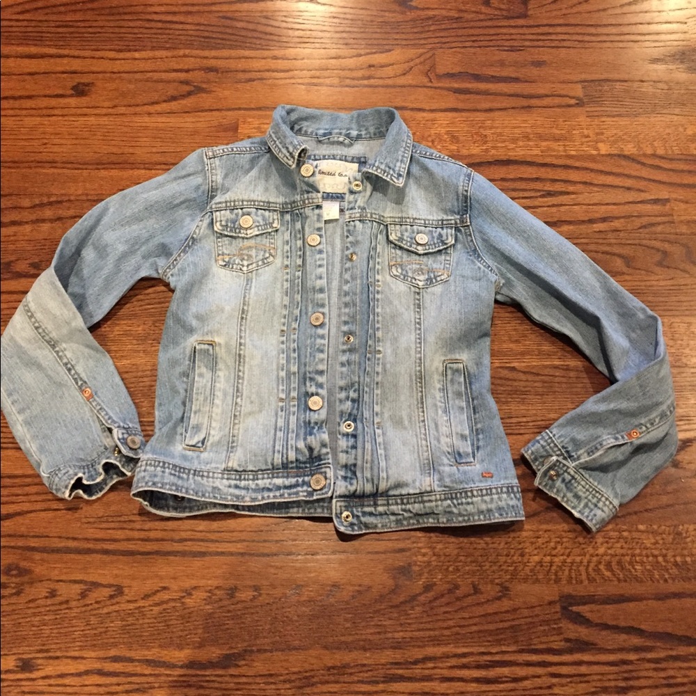 Girls Denim jean Jacket Limited size M