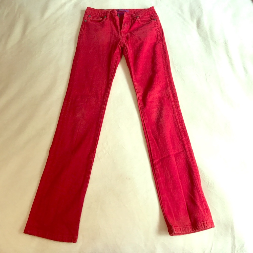 Fun Red Jeans