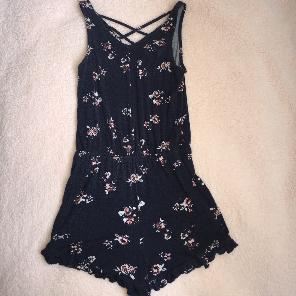 TILLYS girls floral romper