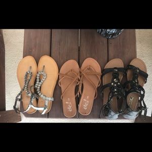 Size 10 summer sandal bundle 👣☀️