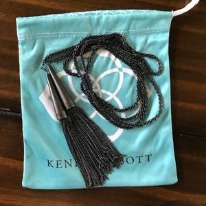 Gun metal Phara necklace