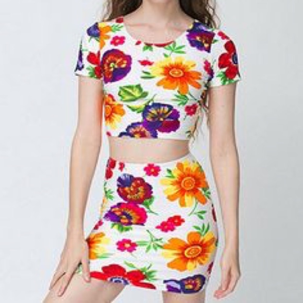 American Apparel Cali sun&fun skirt