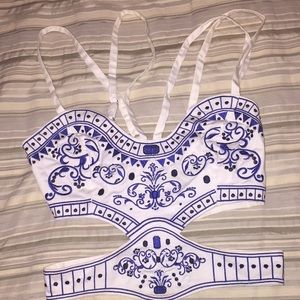 The JetSet Diaries crop top