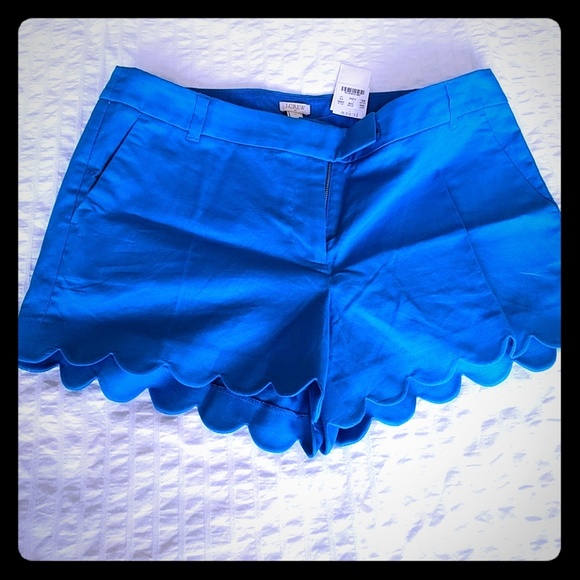 J. Crew Factory Pants - NWT JCrew scallop hem shorts