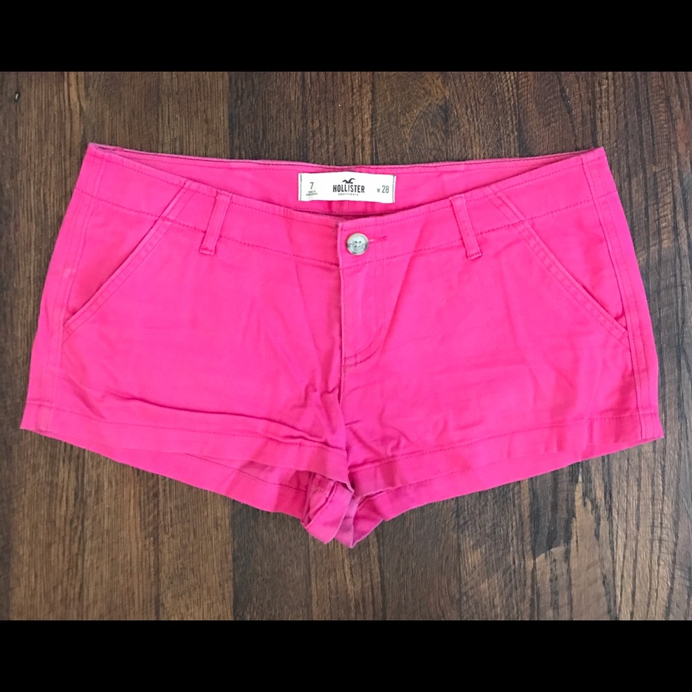 Pink Hollister chino Short-shorts