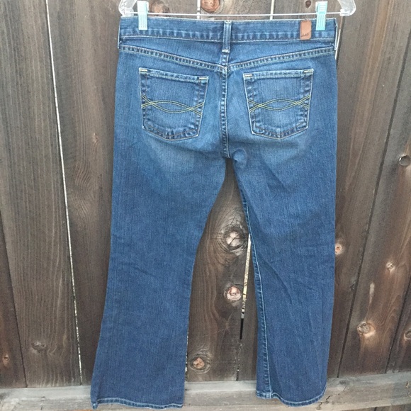 ABERCROMBIE & FITCH DENIM JEAN PANTS SZ 4 - Picture 3 of 3