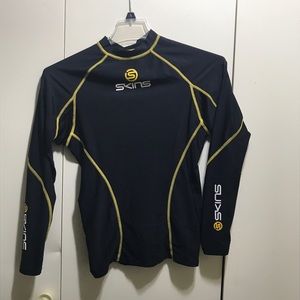 Skins Black Compression Shirt