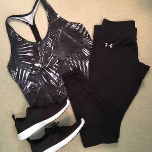 Under Armour Coldgear Fitted Black Leggings