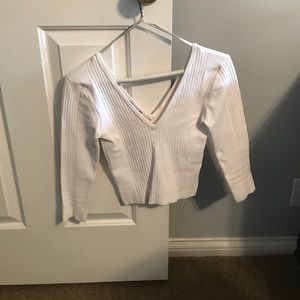 White sweater
