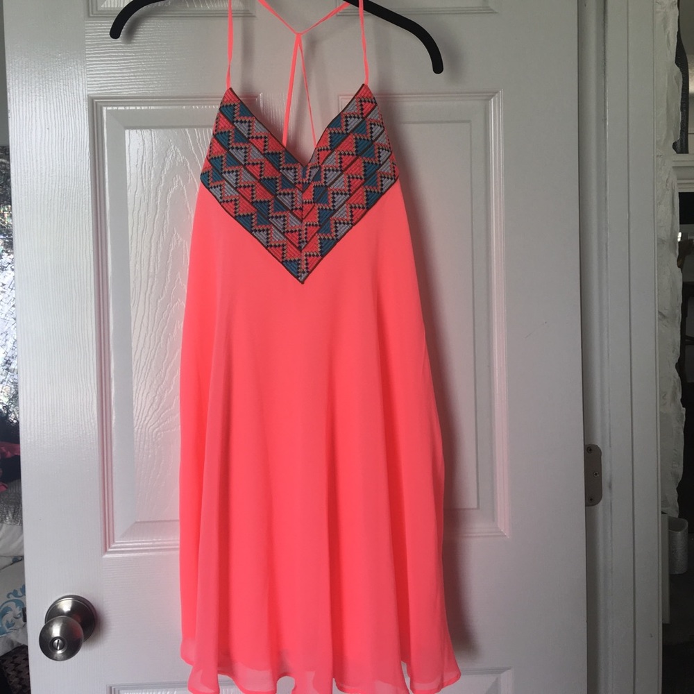 Neon Pink Dress