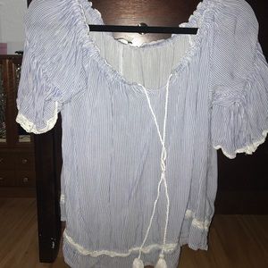 Off the shoulder top