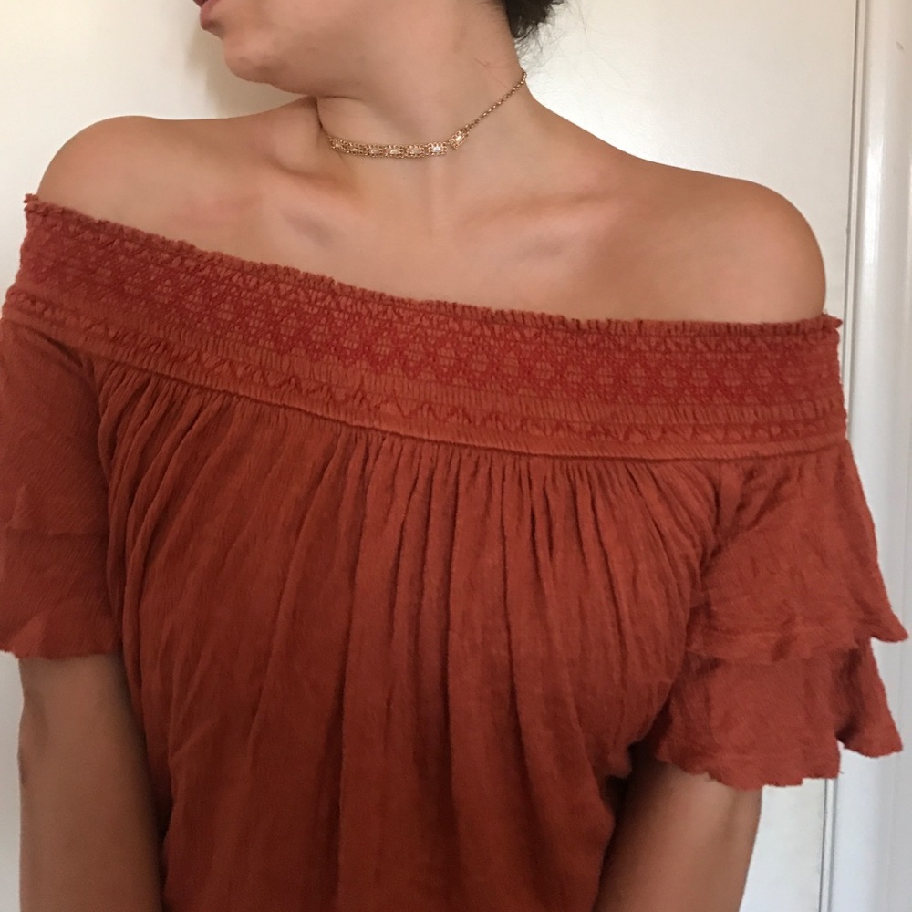 Free people off the shoulder top