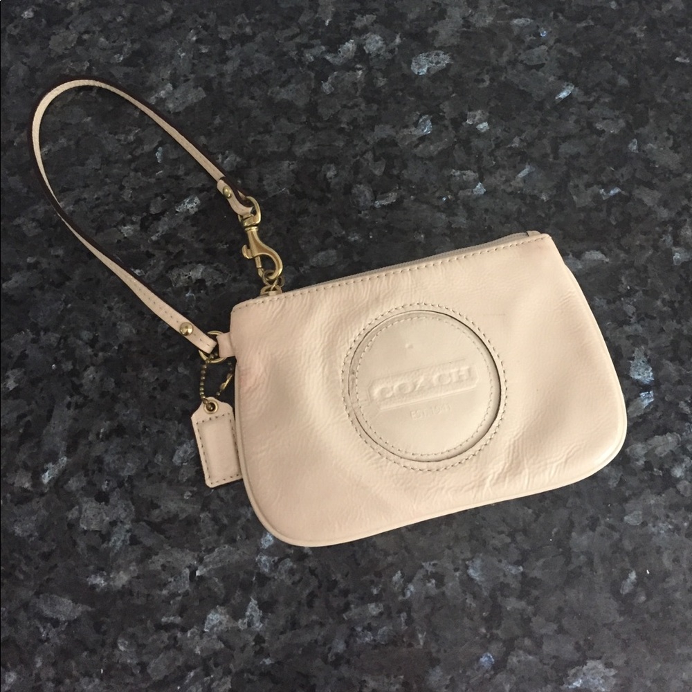 White Coach Wristlet