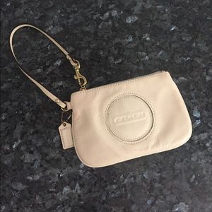 White Coach Wristlet