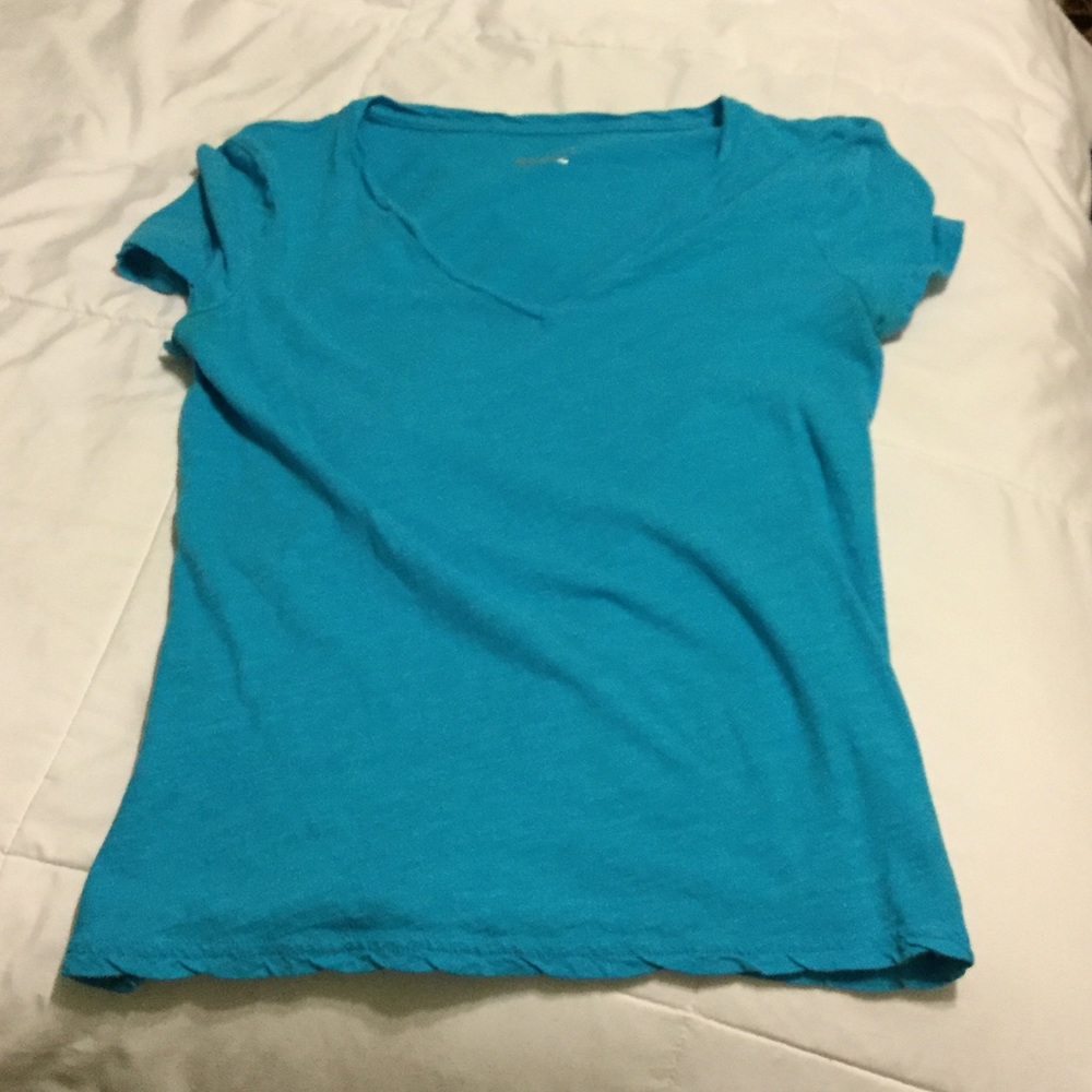 Blue vneck