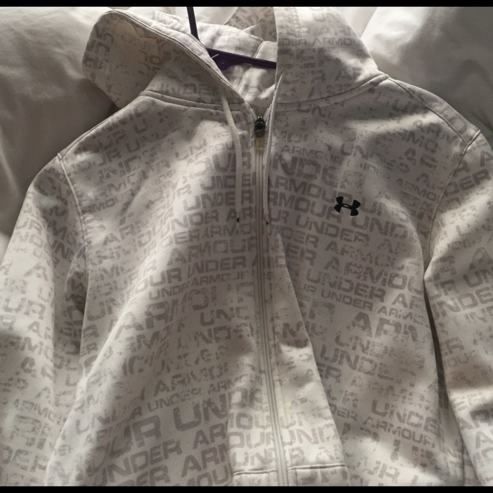 Underarmour hooded zip-up