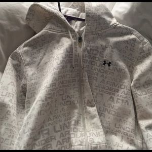 Underarmour hooded zip-up