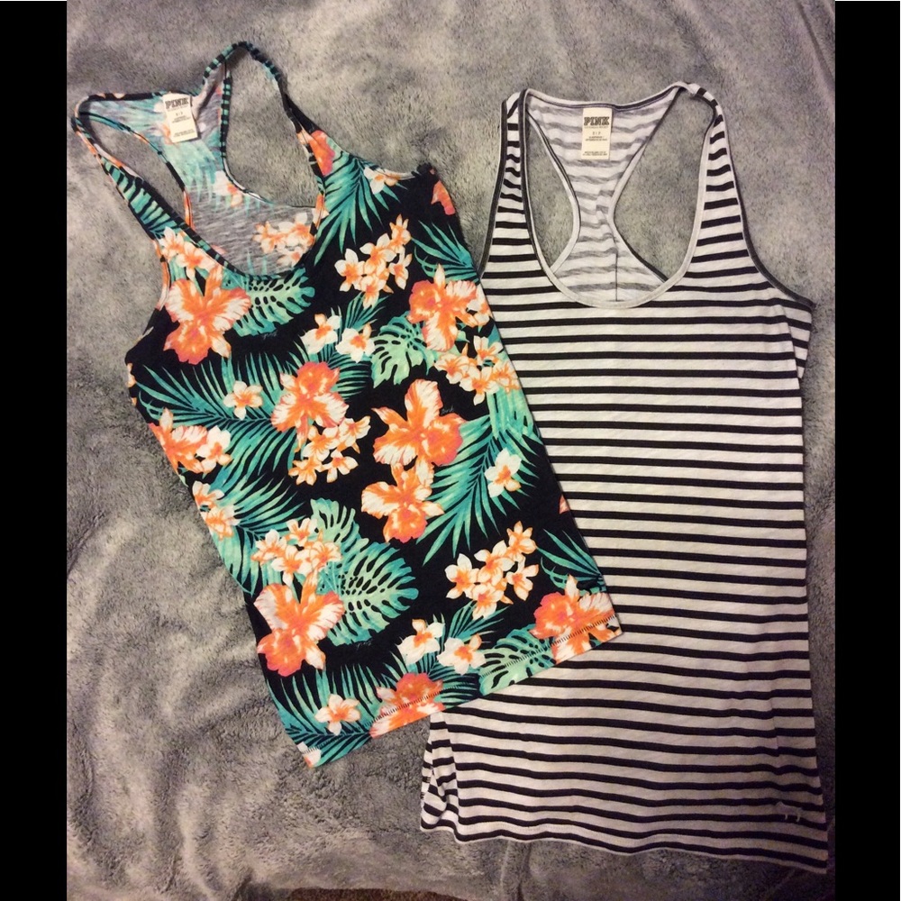 Two Victoria's Secret tanks