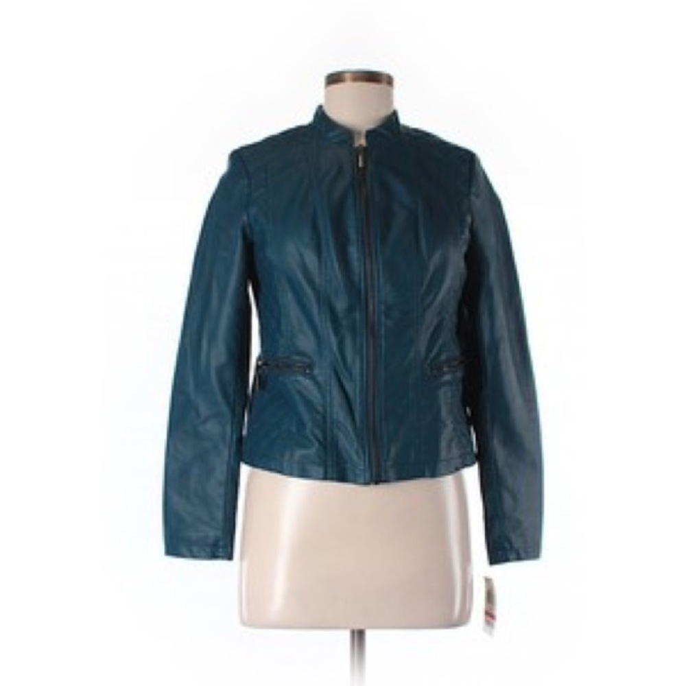 🎉HP🎉 Faux leather moto jacket