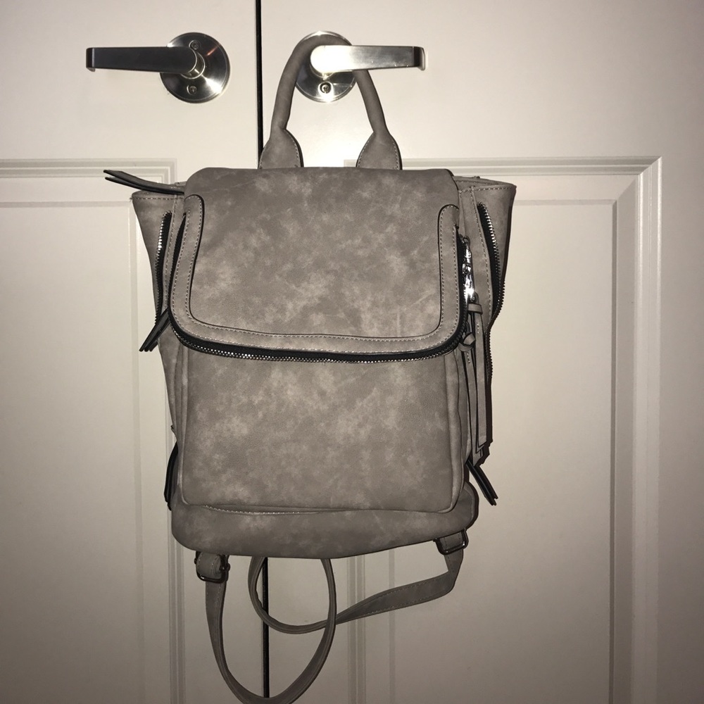 Light Gray Backpack from Francesca's