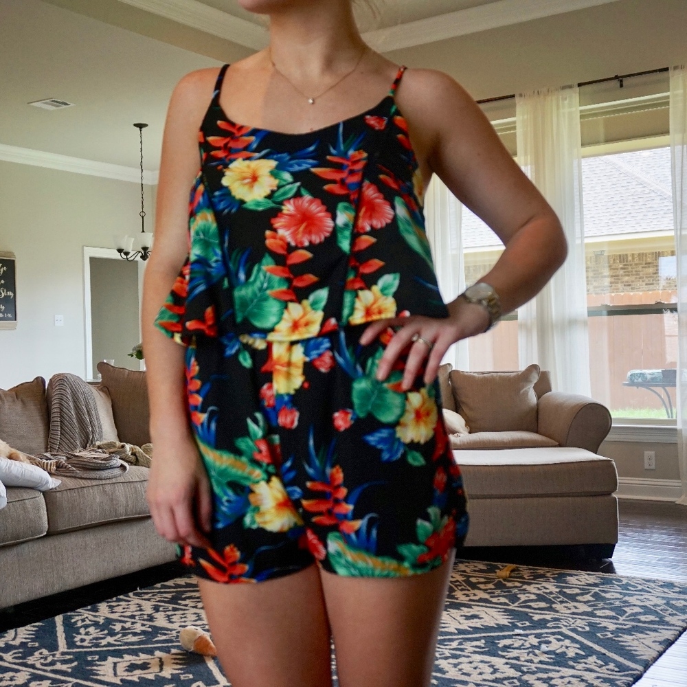 Floral Romper