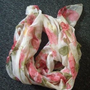 Floral scarf