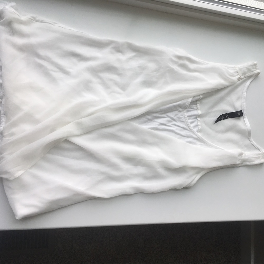 White blouse/ tank top