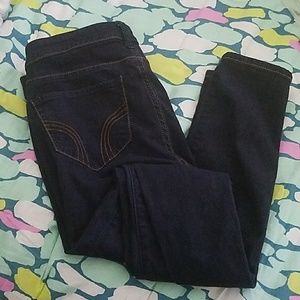 Dark Hollister jean leggings