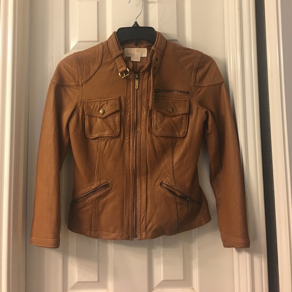 Michael Kors leather jacket