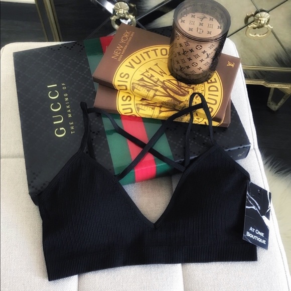 Other - SOLD OUT // Modern X Criss-Cross Ribbed Sports Bra