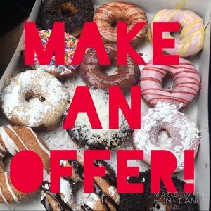 Reasonable offers welcome!