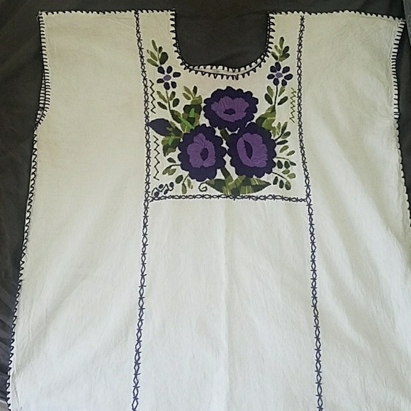 Oaxaca Blouse hand made Authentic - Picture 1 of 4