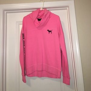 Pink hoodie