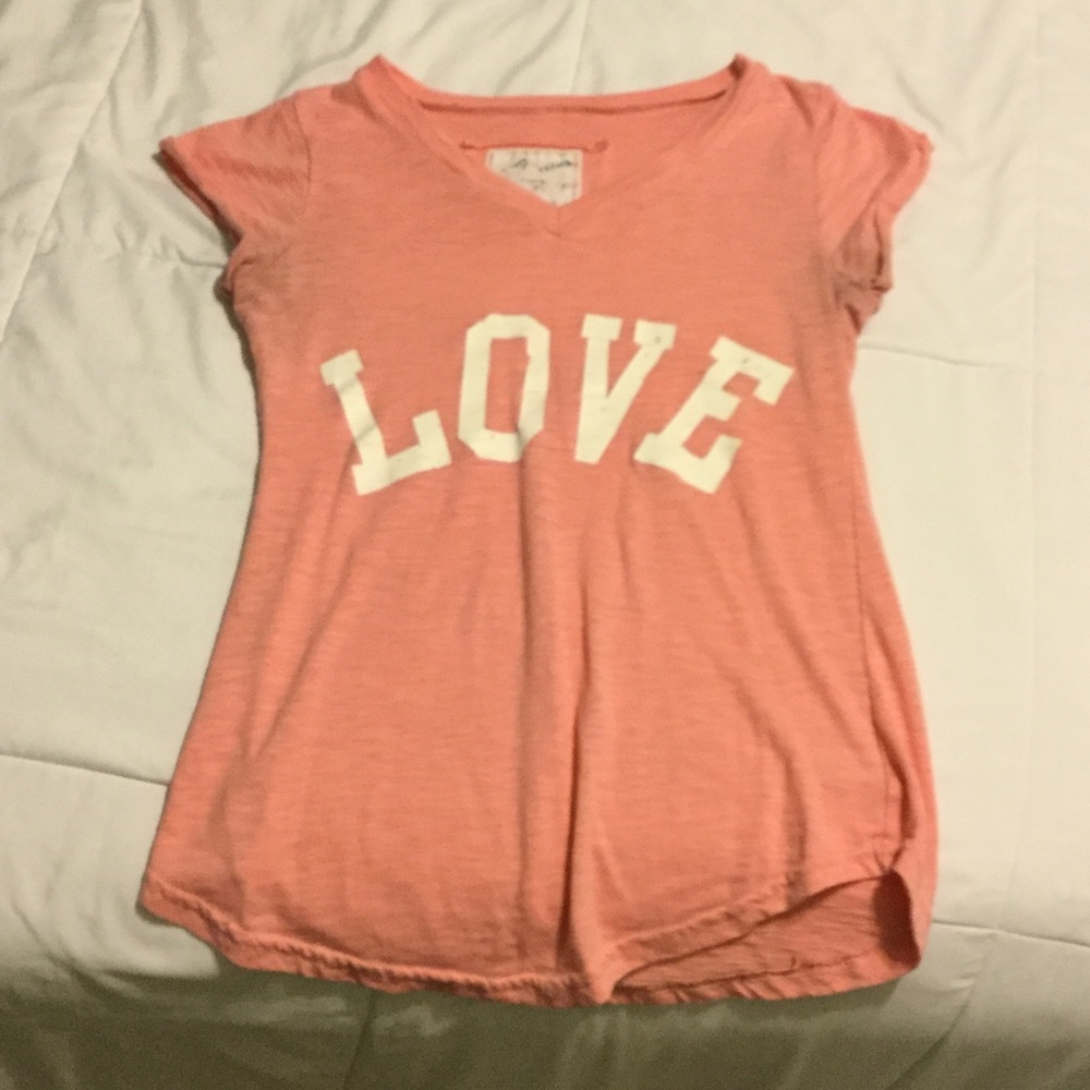 Pink love shirt
