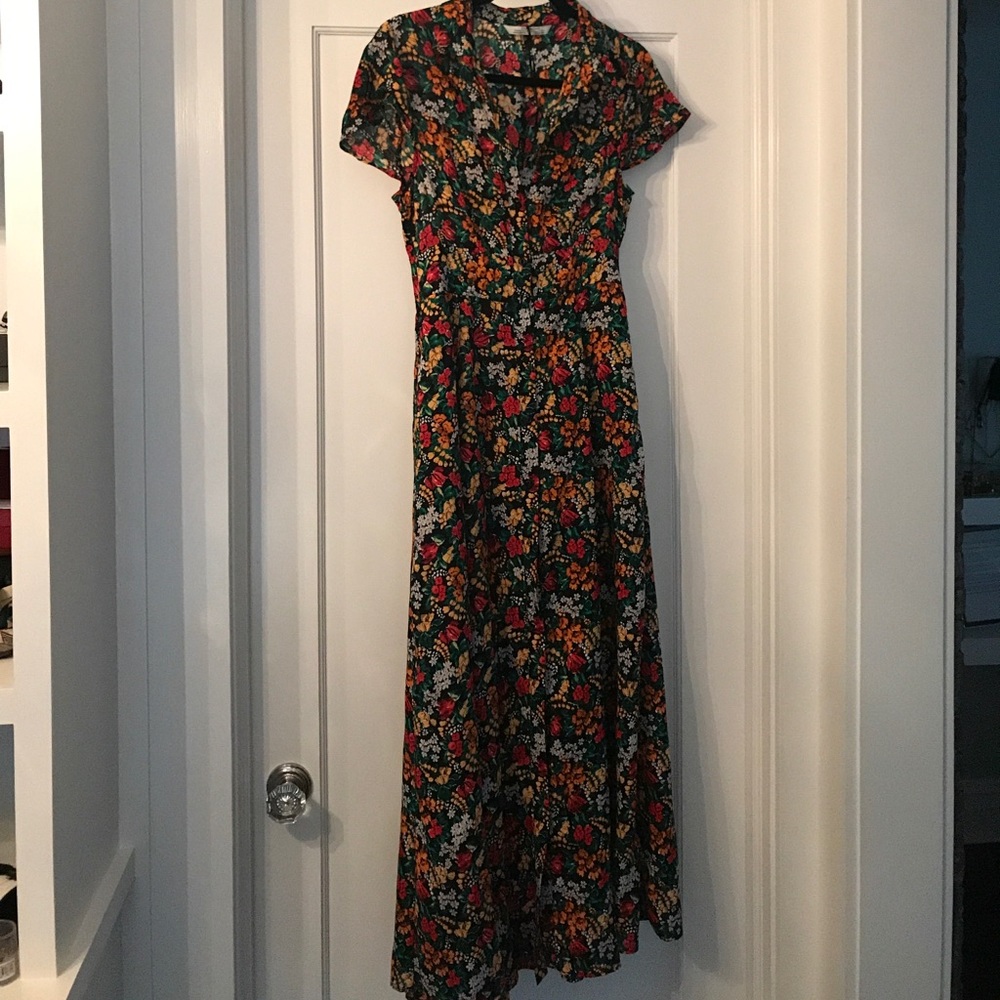 ZARA floral maxi