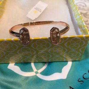 Kendra Scott Elton rose gold bangle