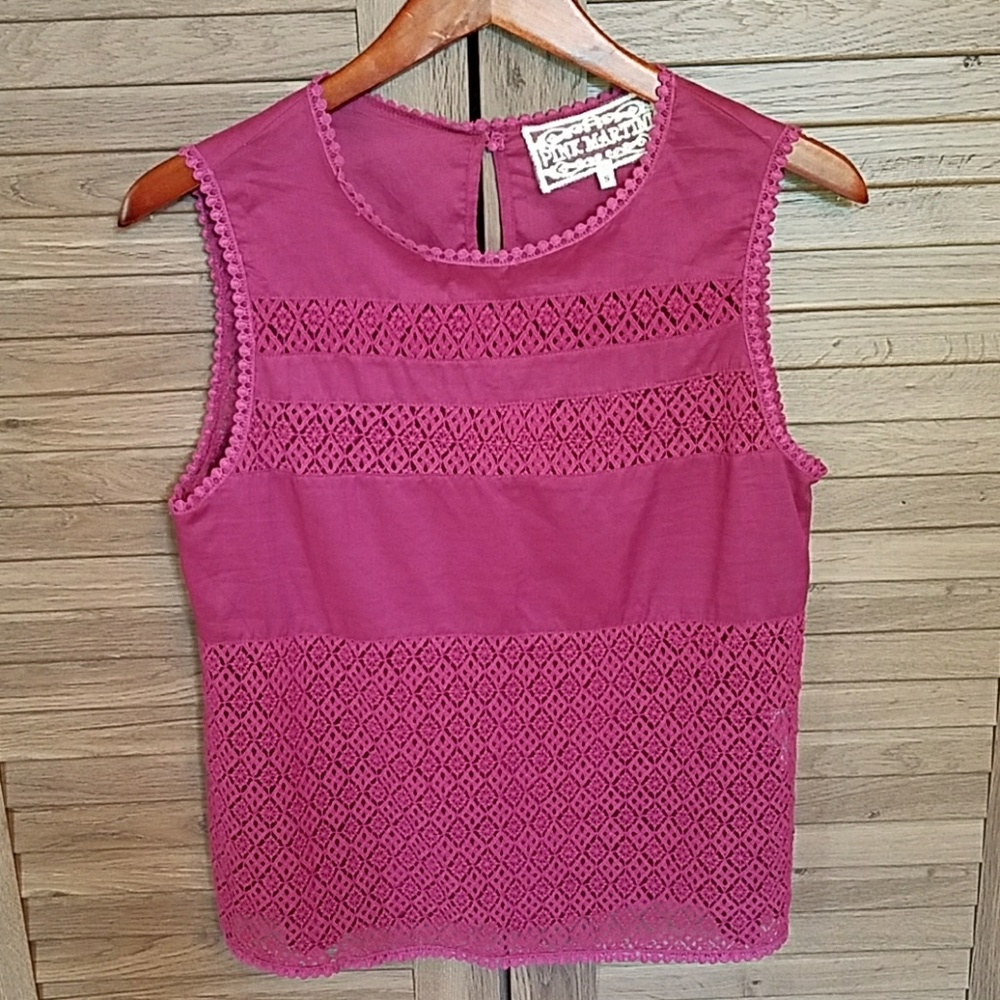 Magenta Tank Top