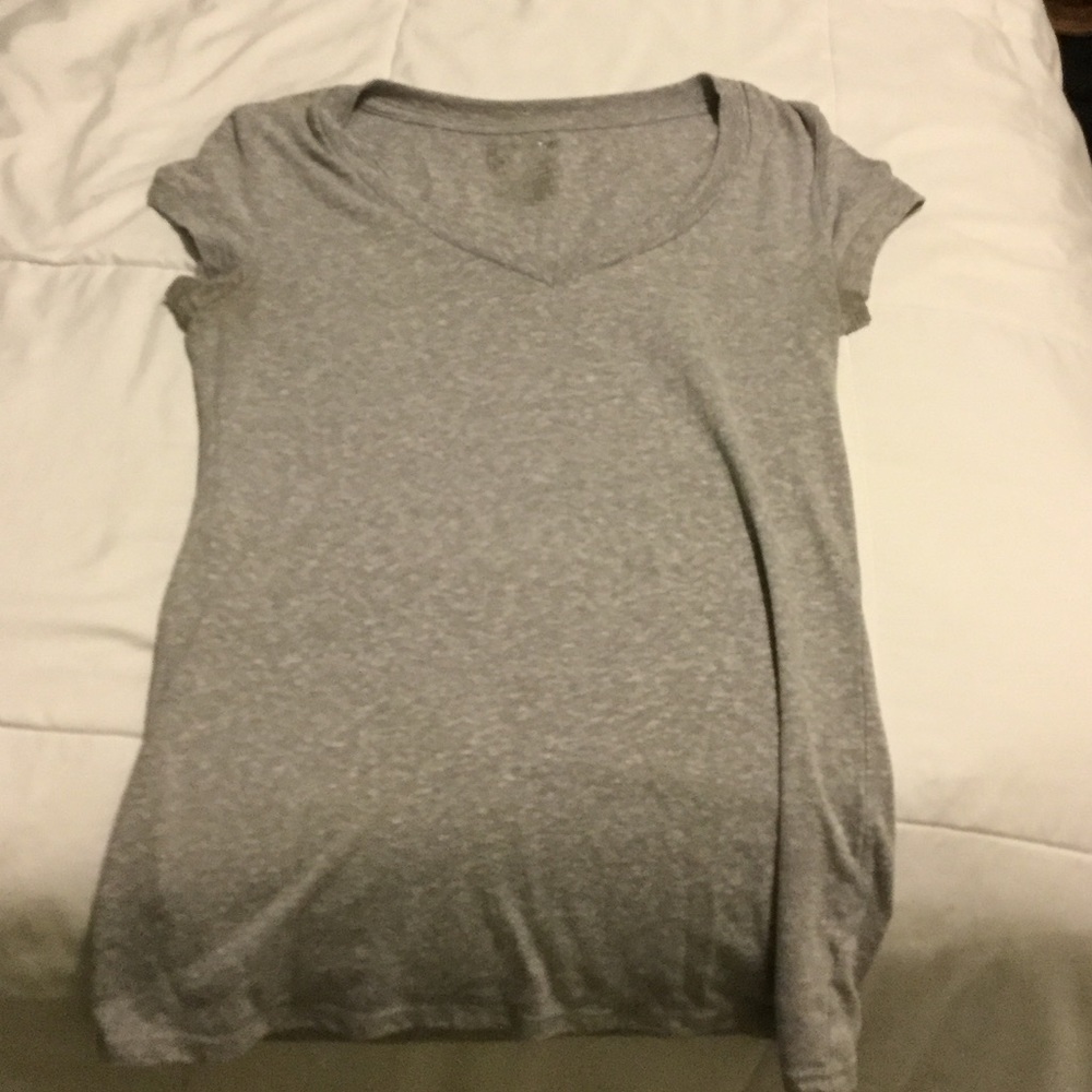 Grey Vneck
