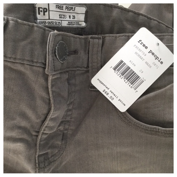 Free People Murray Wash Ankle Skinny Jeans.  NWT. - Picture 8 of 8