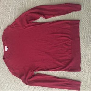 Merona red sweater