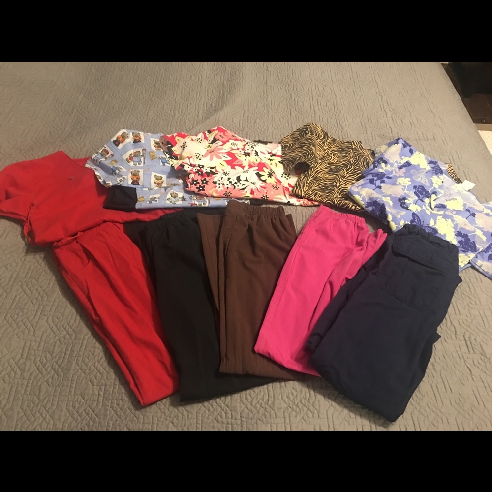 Lot of XS scrubs. Gently used.