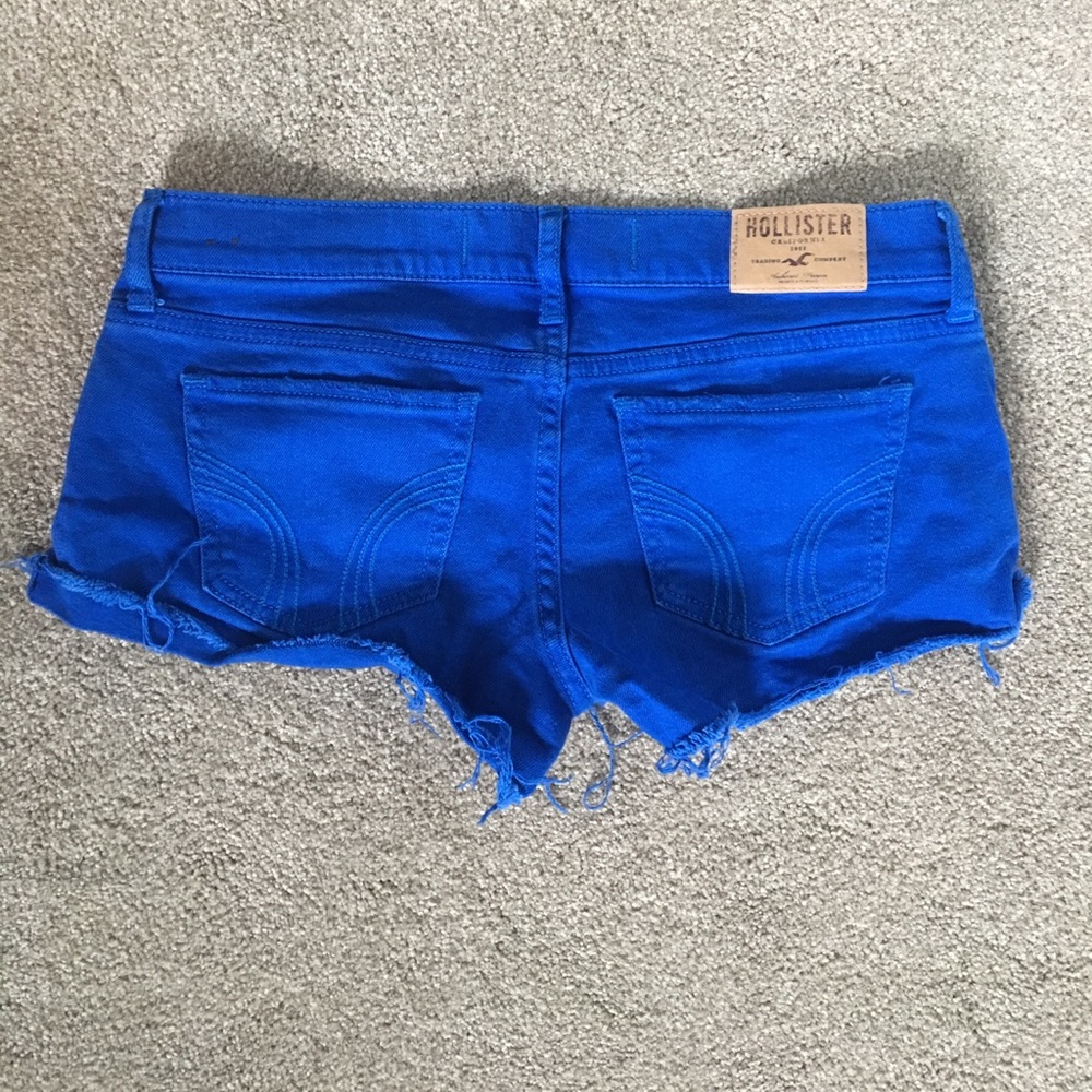 Hollister blue shorts