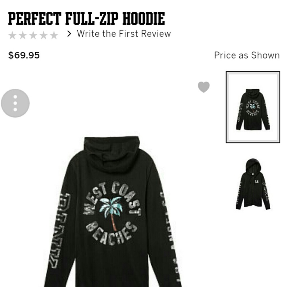 IOS V.S. Los Angeles zip up