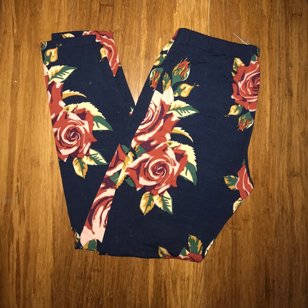 Floral leggings