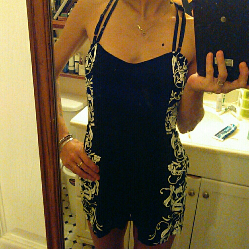 NWT metal mulisha black romper with white detail