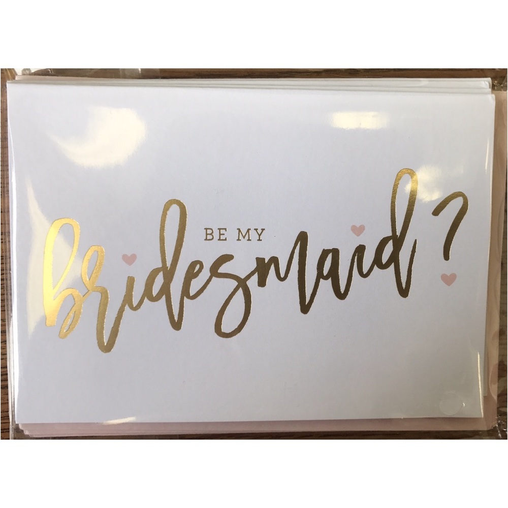 "Be my bridesmaid?" Cards