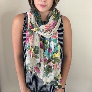 Floral Print Scarf